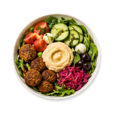 Ensalada de  Hummus