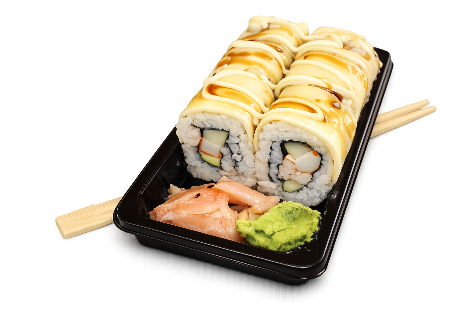 8. EBI QUESO ROLL (8 piezas)